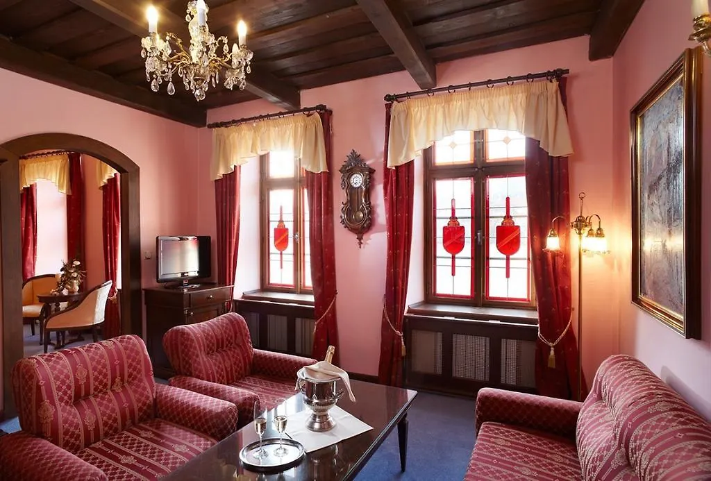 U Pava Hotel Prága Csehország
